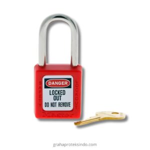 Gembok Master Lock 410 Red
