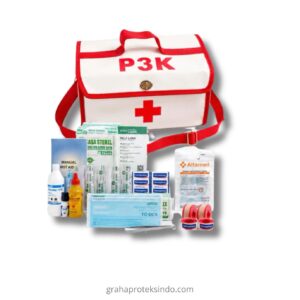 Tas P3k Jinjing Putih Plus Isi