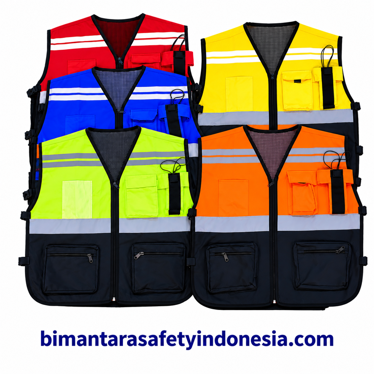 Rompi Safety Taslan Kombinasi